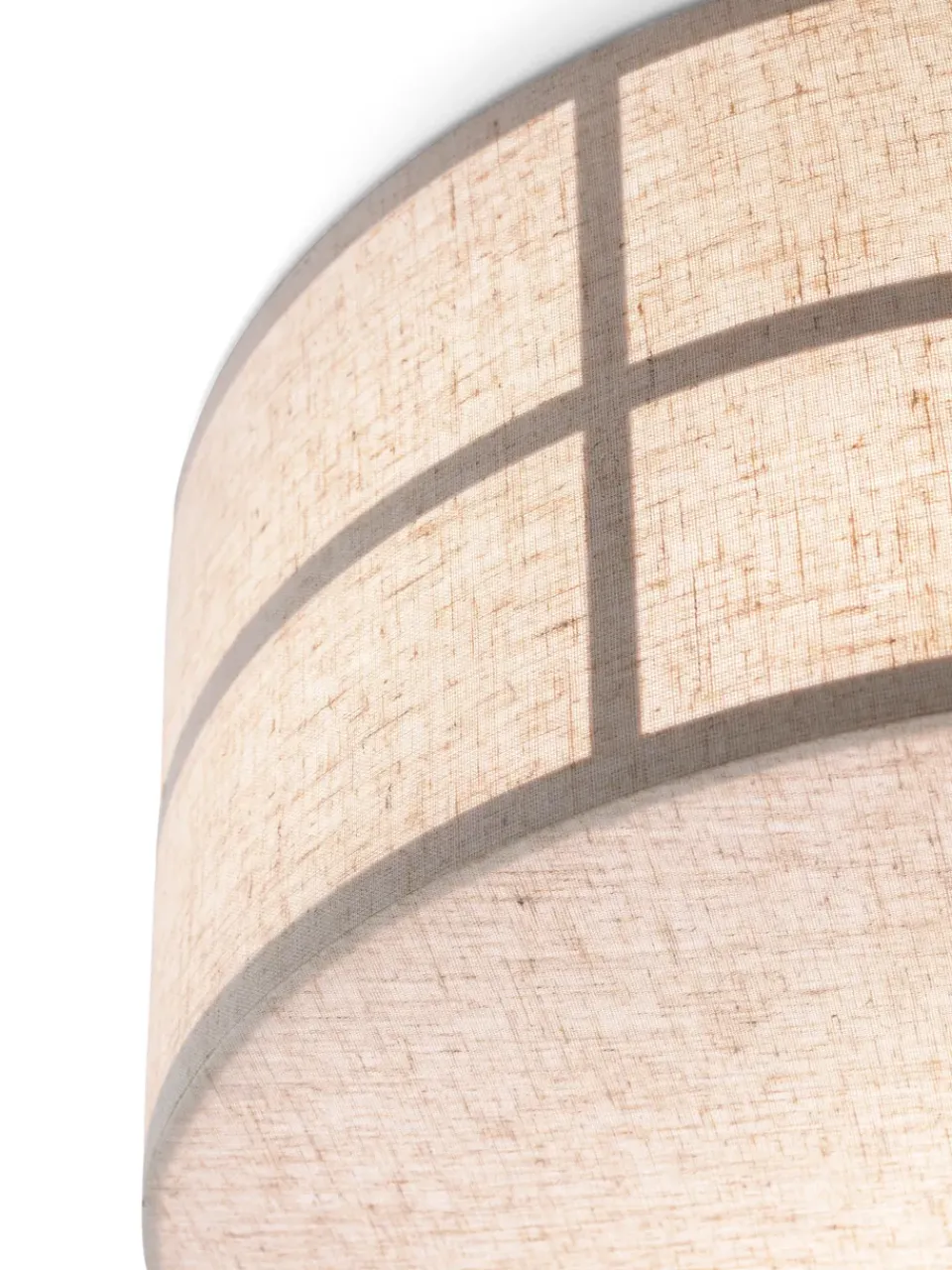 Clearance Audo Copenhagen Hashira ceiling lamp, Raw Beige