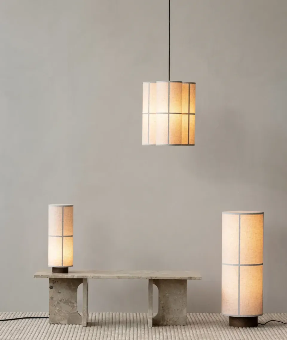 Best Audo Copenhagen Hashira floor lamp, Raw Beige
