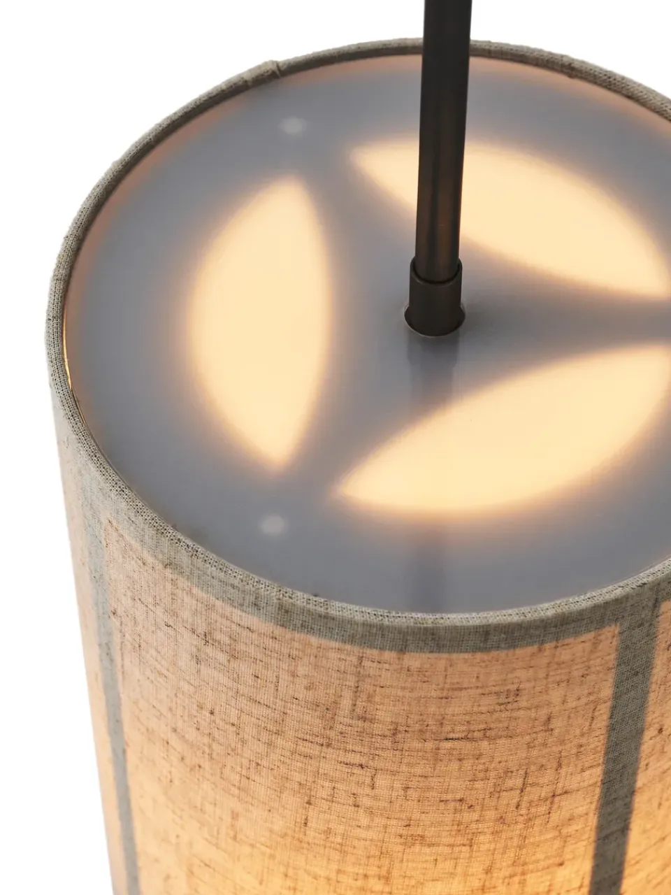Clearance Audo Copenhagen Hashira pendant lamp raw, 45 cm Beige