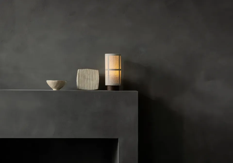 Portable Lighting|Desk & Table Lamps^Audo Copenhagen Hashira table lamp portable, Raw Beige