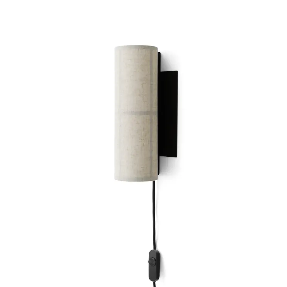 New Audo Copenhagen Hashira wall lamp Ø10 cm, Raw White