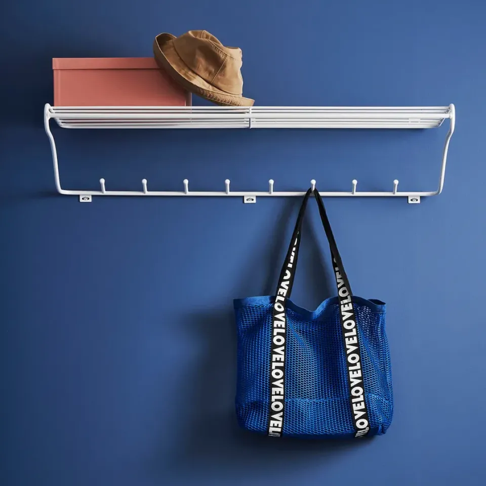 New Maze Hat Rack L, White