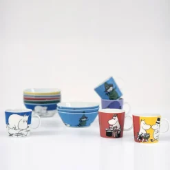 Moomin Bowls^Moomin Arabia Hattifattener moomin bowl, Orange