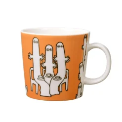 Moomin Mugs|Coffee Cups^Moomin Arabia Hattifattener Moomin mug, Orange