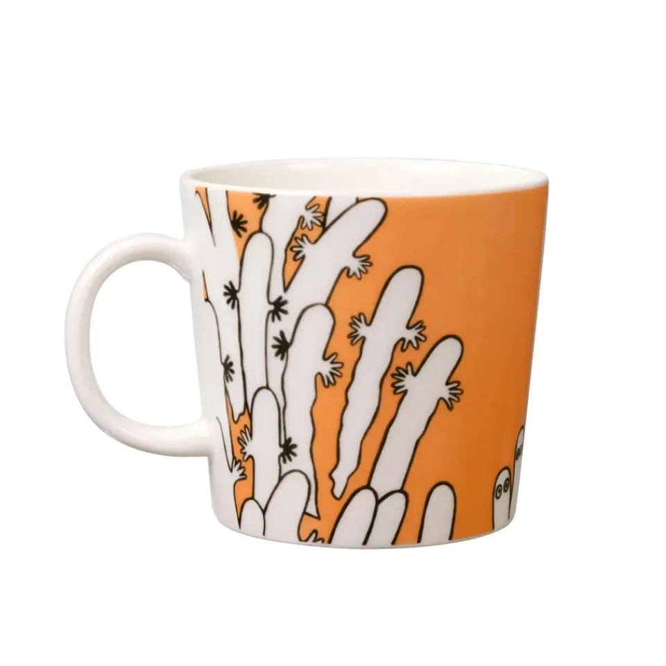 Moomin Mugs|Coffee Cups^Moomin Arabia Hattifattener Moomin mug, Orange