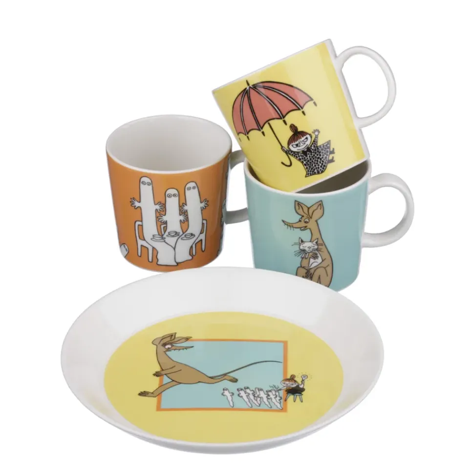 Moomin Mugs|Coffee Cups^Moomin Arabia Hattifattener Moomin mug, Orange