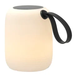 Solar Cell Lamps|Solar Cell Lamps^Villa Collection Hav lounge lamp with solar cells Ø12.5 cm, White-black WhiteBlack