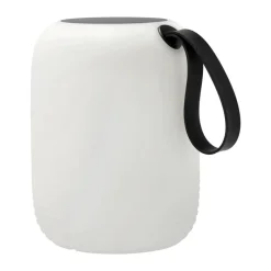 Solar Cell Lamps|Solar Cell Lamps^Villa Collection Hav lounge lamp with solar cells Ø21 cm, White-black WhiteBlack
