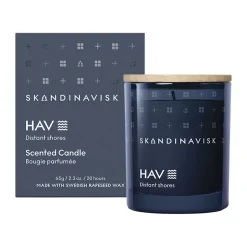 Online Skandinavisk Hav scented candle with lid, 65 g Blue