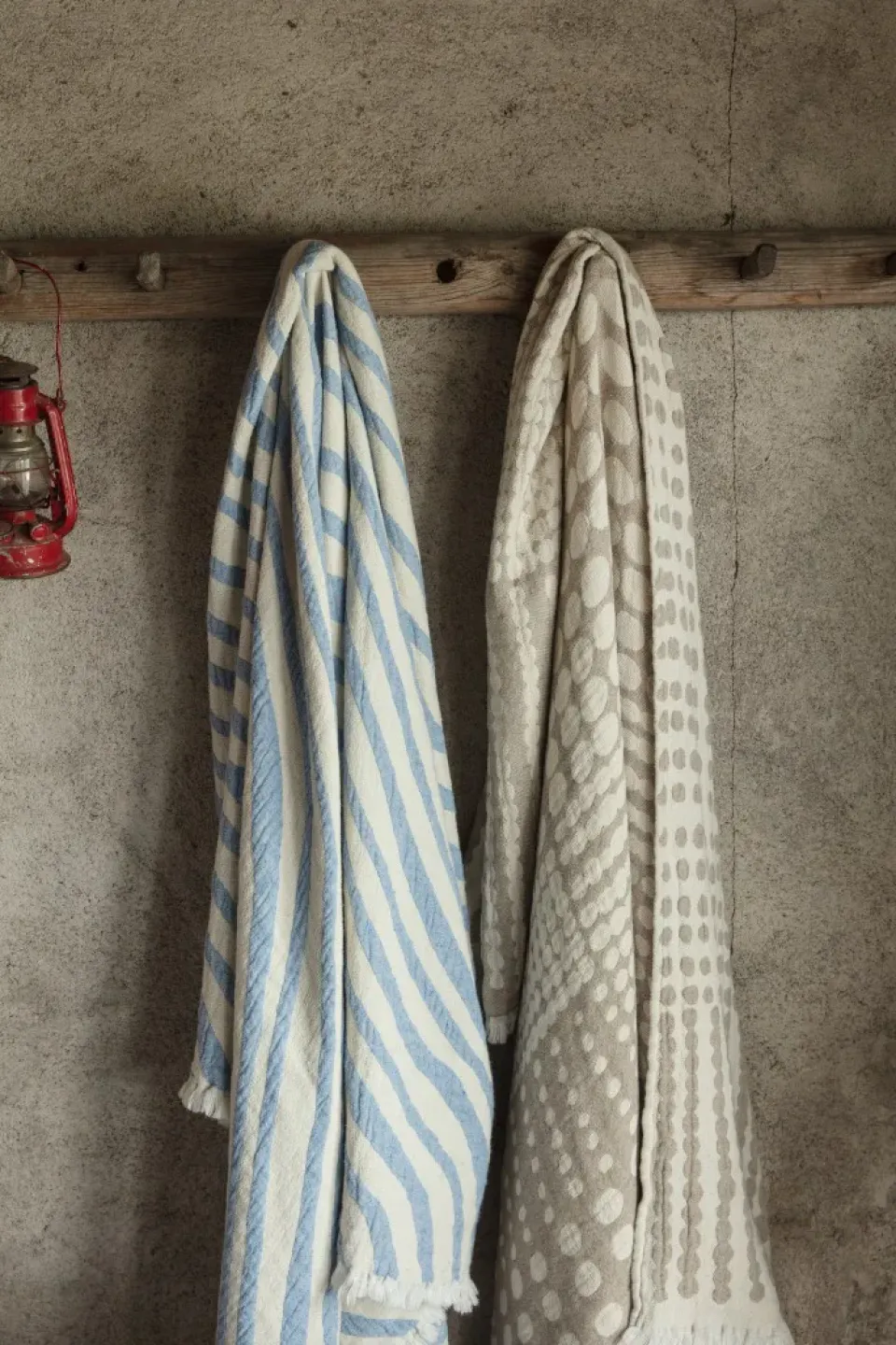 Outlet Almedahls Havet blanket 120x170 cm, Blue-offwhite BlueWhite