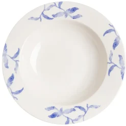 Deep Plates^Scandi Living Havspil deep plate 23 cm 4-pack, -white Blue