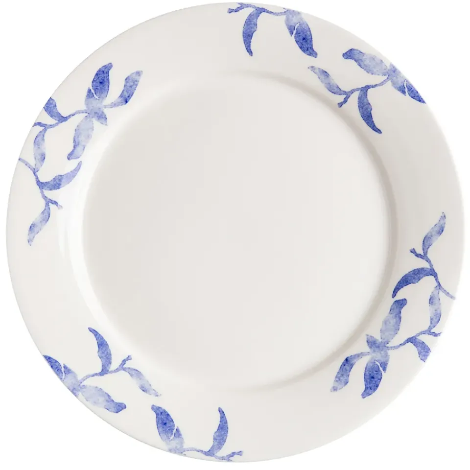 Discount Scandi Living Havspil plate 28 cm 4-pack, -white Blue