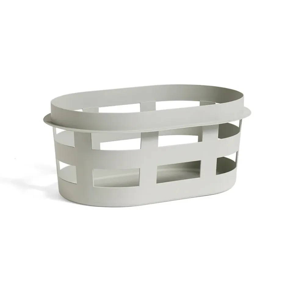 Storage Baskets^HAY basket S 24.5 cm, Light Grey
