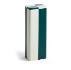 Online HAY Tin Container, Slim green-off white GreenWhite
