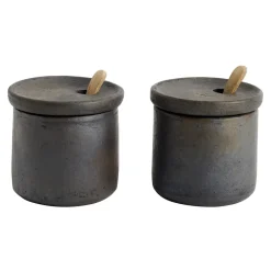 Sale MUUBS Hazel salt- and pepper set, Brown
