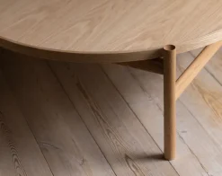 Discount Brdr. Krüger HB coffee table Ø100 cm, Oiled oak Brown