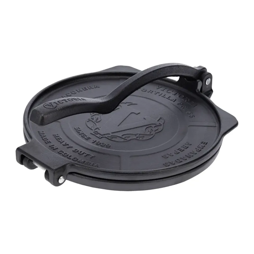 Sale Victoria Heavy duty tortilla press Ø25 cm, Black