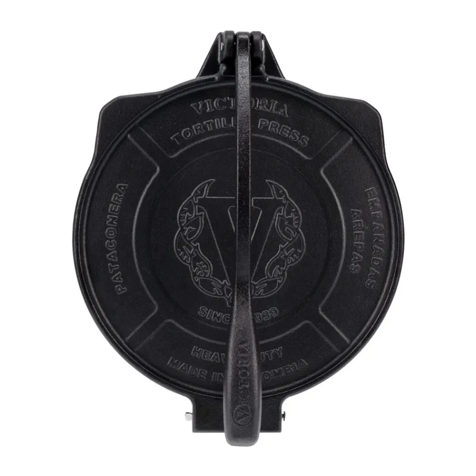 Sale Victoria Heavy duty tortilla press Ø25 cm, Black