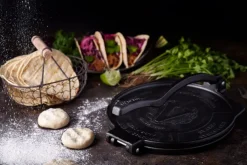 Sale Victoria Heavy duty tortilla press Ø25 cm, Black