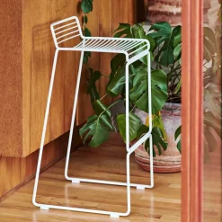 Seating|Bar Stools^HAY Hee High barstool 75 cm, White