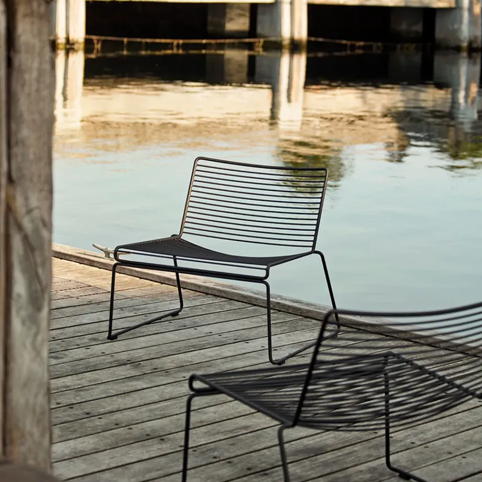 Sale HAY Hee lounge chair, Black