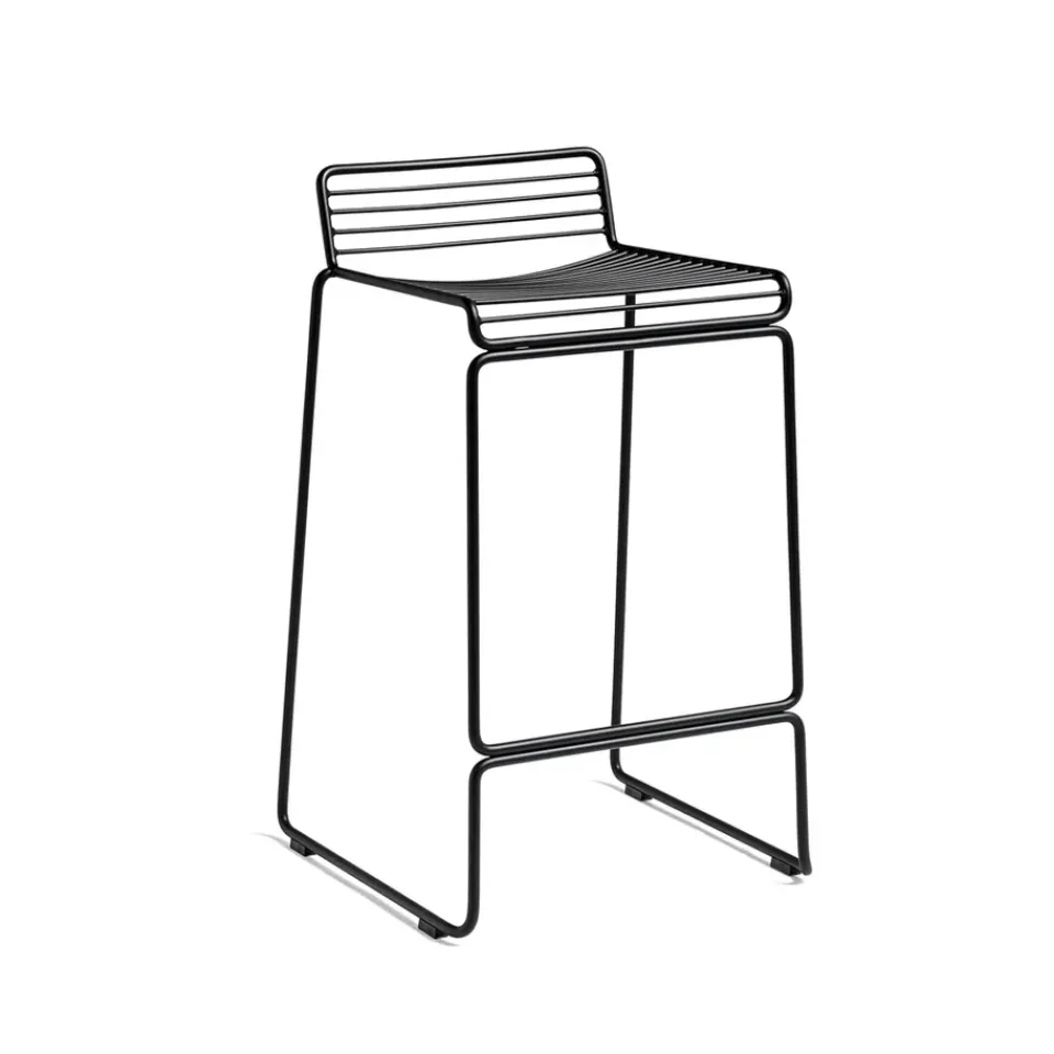Clearance HAY Hee Low barstool, Black
