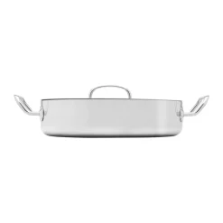 Clearance Heirol Cerasafe® Triply sauté pan 4 liters, Stainless steel Silver-coloured