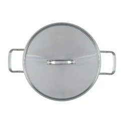 Clearance Heirol Cerasafe® Triply sauté pan 4 liters, Stainless steel Silver-coloured