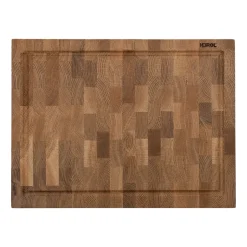 Sale Heirol cutting board oak with groove, 30x40 cm Brown