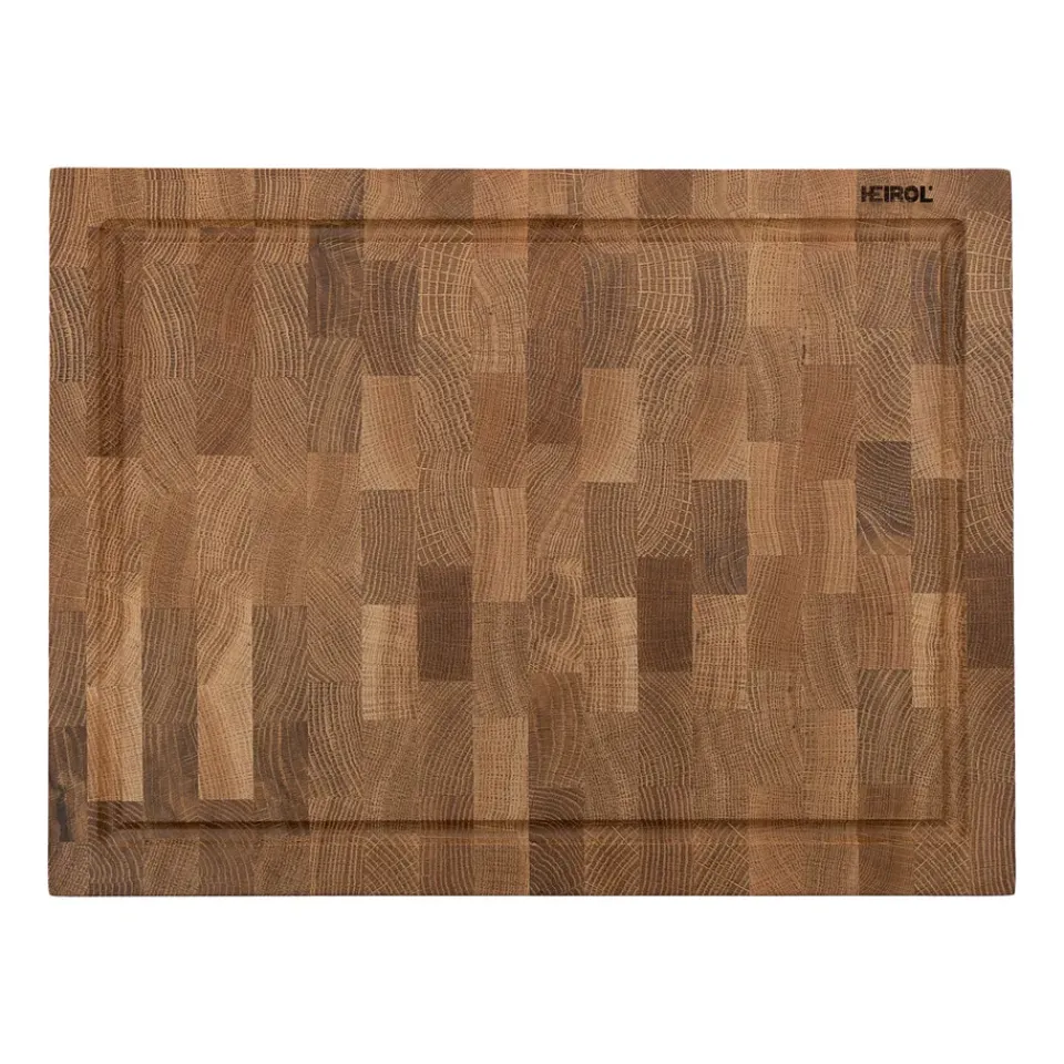 Sale Heirol cutting board oak with groove, 30x40 cm Brown
