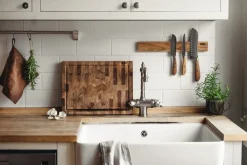 Magnetic Knife Strips|Knife Storage & Holders^Heirol magnetic knife holder 40 cm, Oak Brown
