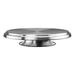 Cake Stands^Heirol rotating cake stand, Ø33 cm Silver-coloured