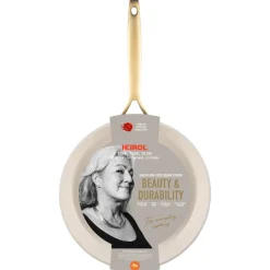 Outlet Heirol Royal Pearl frying pan Ø28 cm, White-gold WhiteGold-coloured