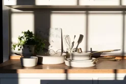 Outlet Heirol Royal Pearl frying pan Ø28 cm, White-gold WhiteGold-coloured