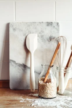Spatulas & Dough Scrapers^Heirol silicone spatula, Royal Pearl White