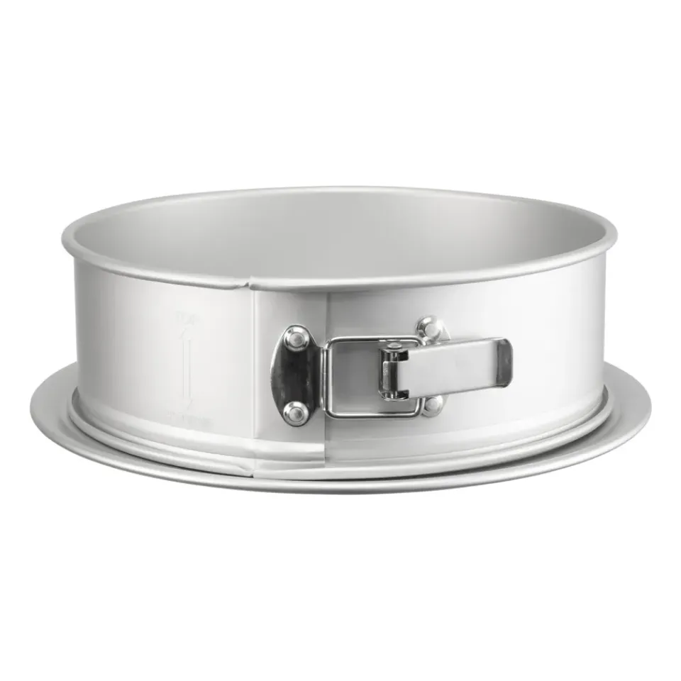 Round Flat Oven & Flan Dishes|More Baking Accessories^Heirol springform anodized aluminum, Ø28 cm Silver-coloured