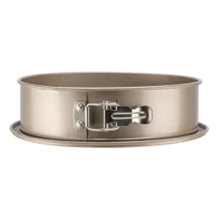 Round Flat Oven & Flan Dishes|More Baking Accessories^Heirol springform champagne coloured, Ø24 cm Gold-coloured