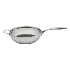 Woks^Heirol Steelsafe wokpanna, Ø28 cm Silver-coloured