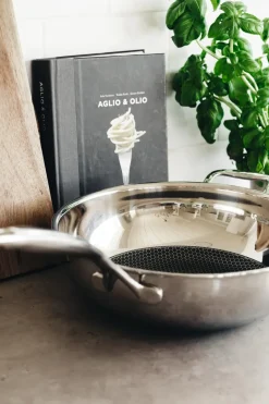 Woks^Heirol Steelsafe wokpanna, Ø28 cm Silver-coloured