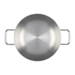 Heirol Steely Classic Triply sauté pan 3.4 liters, Stainless steel Silver-coloured