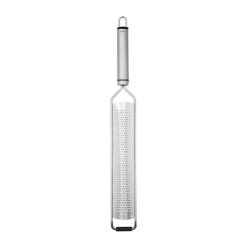 Discount Heirol Steely fine grater, Stainless steel Silver-coloured