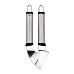 Mashers & Ricers^Heirol Steely garlic press, Stainless steel Silver-coloured