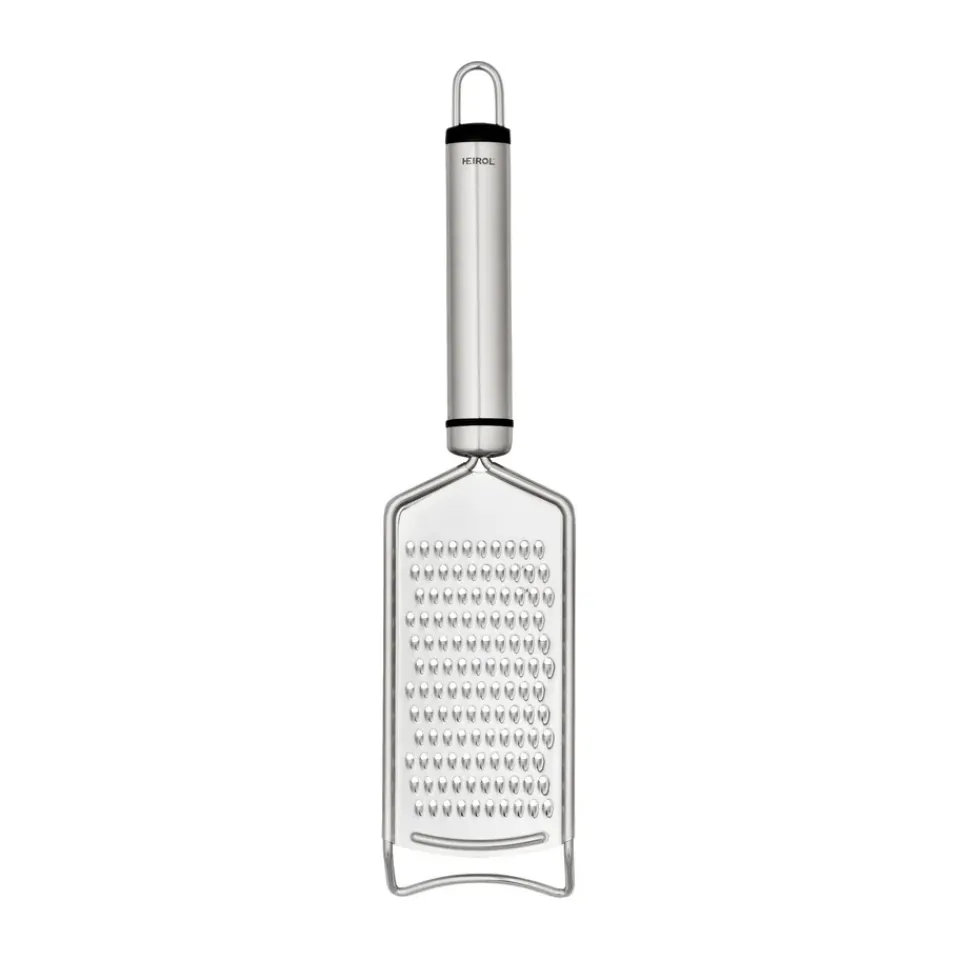 Outlet Heirol Steely grater, Stainless steel Silver-coloured