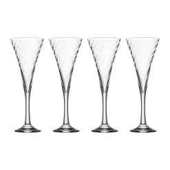 Orrefors Helena champagne glass 25 cl 4-pack, Clear Transparent