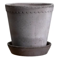 Flower Pots^Bergs Potter Helena flower pot Ø12 cm, Grey