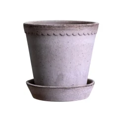Flower Pots^Bergs Potter Helena flower pot Ø14 cm, Grey