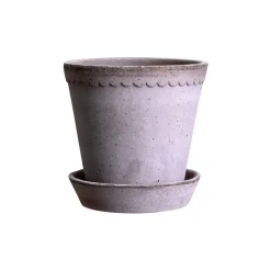 Flower Pots^Bergs Potter Helena flower pot Ø10 cm, Grey