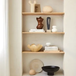 New URBAN NATURE CULTURE Hera decorative bowl Ø35 cm, Natural Beige