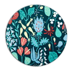 Hot Opto Design Herbarium trivet, Ø 21 cm Blue