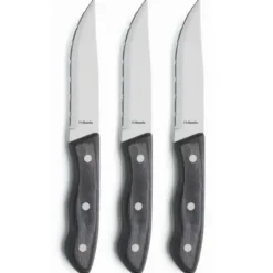 Table Cutlery^Amefa Hercule grill knife XXL 3-pack, Black